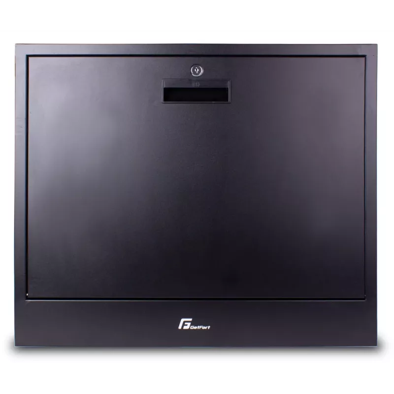 Getfort CCTV Rack Enclosure 3U (Easy Access) 600x540x255mm Black VESA