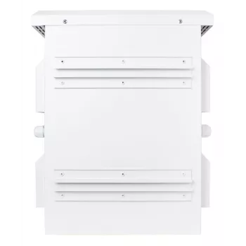 Getfort Hermētiskais pie staba montējamais korpuss 300x200x400 mm IP65 ABS Gaiši Pelēks
