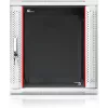 GETFORT 19 inch sienas stiprinājuma skapis 12U 600x600mm Pelēks (RAL 7035) - WGF12-66EH-WGG