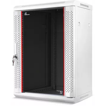 GETFORT CALI 19-inch 15U sienas servera skapis 600x450mm pelēks