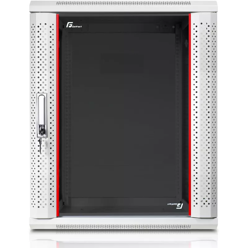 GETFORT CALI 19 inch 15U 600x600 Sienas Montāžas Rack Skapis Pelēks