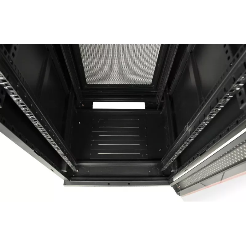 GETFORT 19 inch CALI 24U 600x600 Floor Standing Rack Cabinet Black