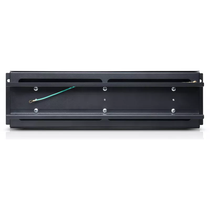 Getfort 3U 22x Schuko Strāvas Sadales Panelis 230V 16A 2m Kabelis Melns