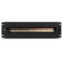 Getfort 3U 22x Schuko Strāvas Sadales Panelis 230V 16A 2m Kabelis Melns