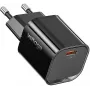 Voltage GaN Charger Mini 20W PD 3.0 QC 3.0 USB-C Black