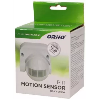 ORNO OR-CR-201/W PIR kustības sensors balts