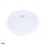 BEMKO TAZAN Griestu lampa ar PIR sensoru 2x40W E27 IP20 Stikls+Tērauds+Plastmasa Balta