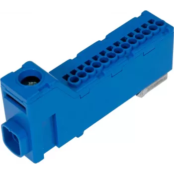 PAWBOL LZB E.4136N Bezsavienojuma spaiļu sloksne Zila 12 polu 450V 24A