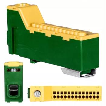 PAWBOL Bezsavienojuma spaiļu bloks LZB E.4136ŻZ Dzeltenzaļš