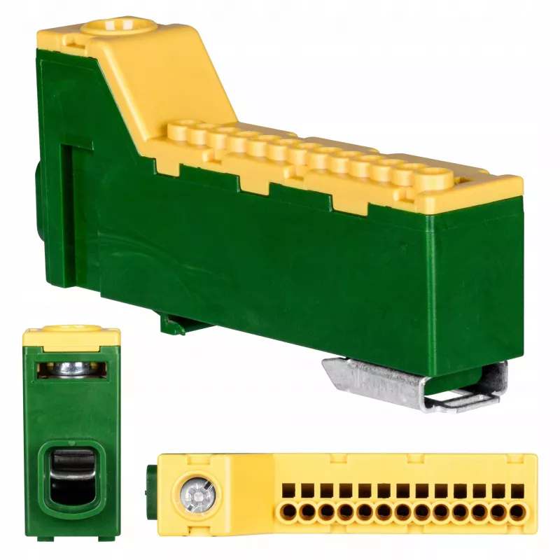 PAWBOL Bezsavienojuma spaiļu bloks LZB E.4136ŻZ Dzeltenzaļš