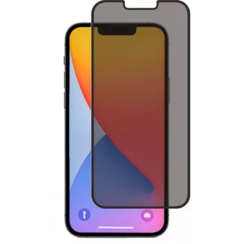 SCREENOR rūdīta stikla Privacy 360 ekrāna aizsargplēve Apple iPhone 12 / 12 Pro