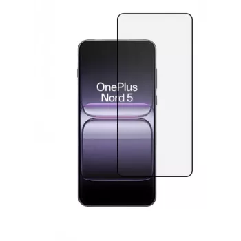 SCREENOR Rūdīta stikla ekrāna aizsargs OnePlus Nord CE 5G, pilns pārklājums, 9H cietība, 0,33 mm, pret skrāpējumiem, oleofobs pārklājums, 1 iepakojums