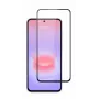 SCREENOR Rūdīta stikla ekrāna aizsargs Samsung Galaxy A27, pilns pārklājums, 9H cietība, 0,33 mm, caurspīdīgs ar melnu rāmi