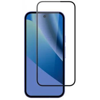 SCREENOR Rūdīta stikla ekrāna aizsargs Google Pixel 10a, pilns pārklājums, caurspīdīgs