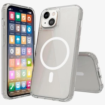 SCREENOR Bumper iPhone 15 Plus MagSafe Caurspīdīgs
