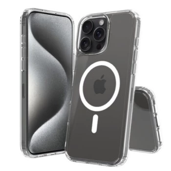 SCREENOR BUMPER iPhone 16 Pro Max MagSafe Caurspīdīgs