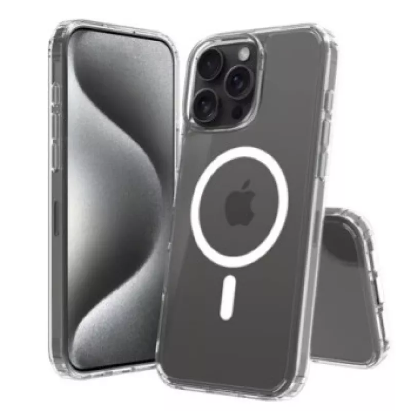 SCREENOR BUMPER iPhone 16 Pro Max MagSafe Caurspīdīgs