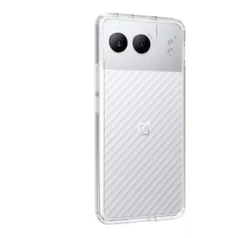 SCREENOR Bumper Case for OnePlus Nord CE4, Transparent TPU