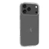 SCREENOR Bumper Case Apple iPhone 17 Pro Max, caurspīdīgs dzidrs TPU, triecienu absorbējošs, pret dzeltēšanu, plāns profils