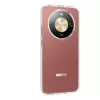 SCREENOR Bumper Case for Honor Magic 6 Lite, Transparent, TPU, Shock-Absorbing, Scratch-Resistant