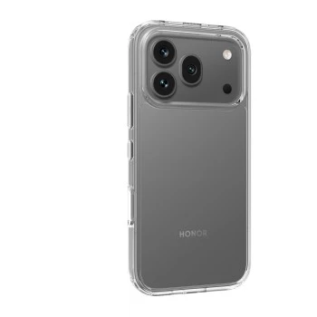 SCREENOR Bumper Case for Honor 50 / 50 Pro, Transparent TPU, Shock-Absorbing, Scratch-Resistant, Slim Profile, Wireless Charging Compatible