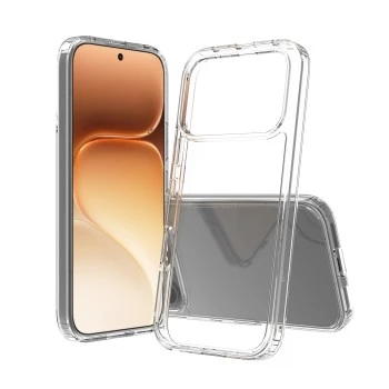 SCREENOR Bumper Case for Honor 50 / 50 Pro, Transparent TPU, Shock-Absorbing, Scratch-Resistant, Slim Profile, Wireless Charging Compatible