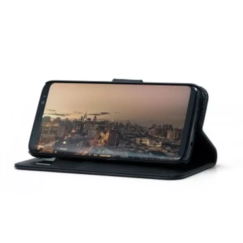 SCREENOR Smart Flip Case for Motorola Moto G34 5G - Black