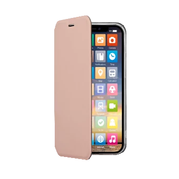 SCREENOR Clever Samsung Galaxy A32 5G maciņš ar vāciņu Rozā