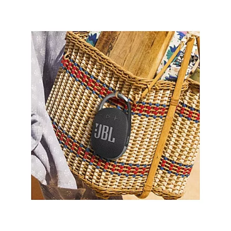 JBL Clip 4 portatīvais Bluetooth skaļrunis, melns