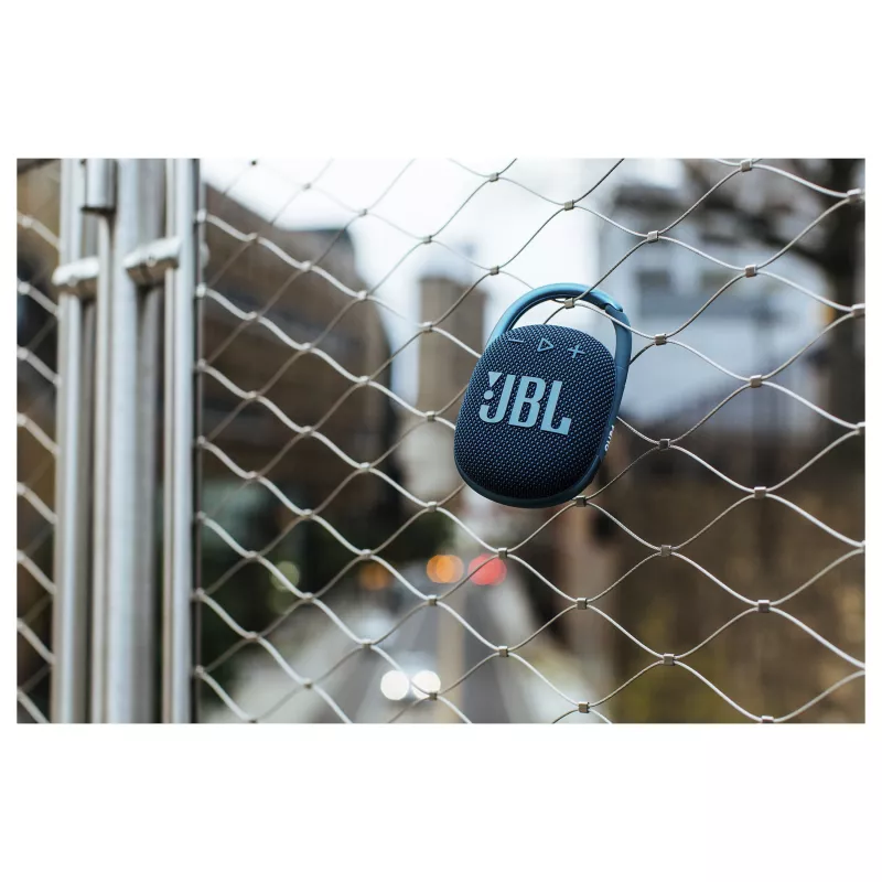 JBL Clip 4 portatīvais Bluetooth skaļrunis, melns