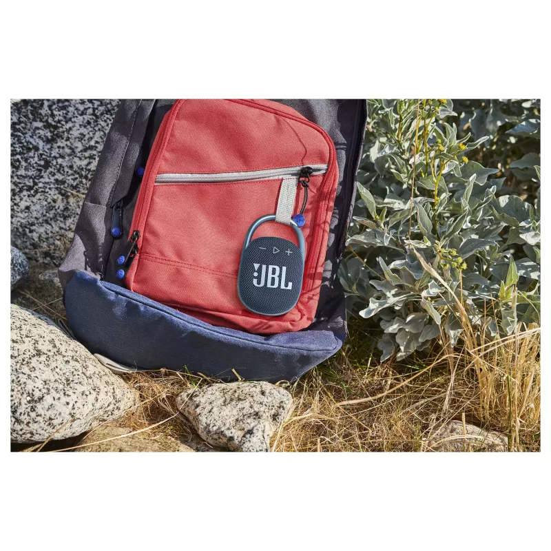 JBL Clip 4 portatīvais Bluetooth skaļrunis, melns