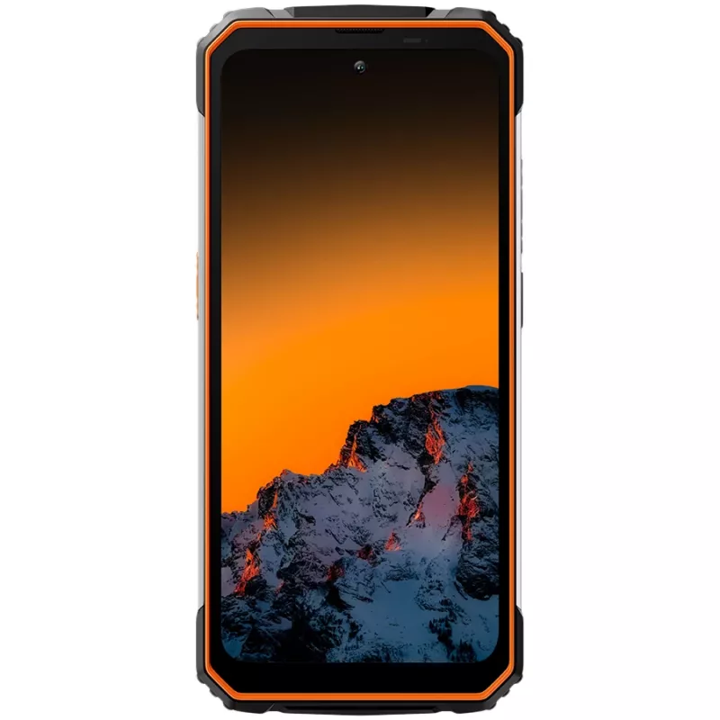 Blackview BV8100 Izturīgs Viedtālrunis 6.5 inch FHD+ 120Hz, 8/256GB, 50MP+13MP+VGA, 8800mAh 45W, IP68/IP69K, MIL-STD-810H, Android 14, Oranžs