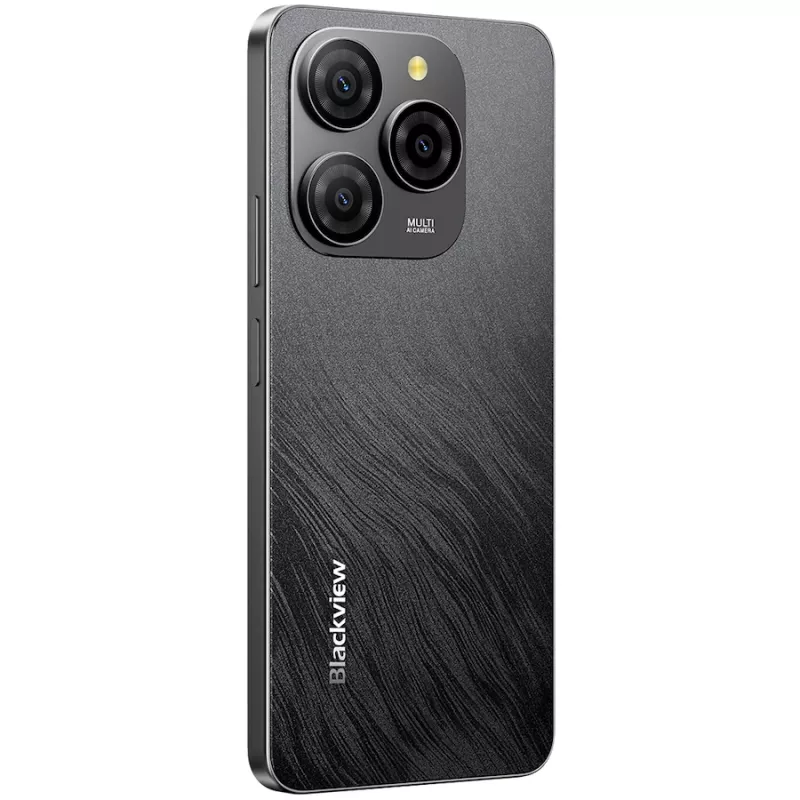 Blackview Shark 9 6.67 collu HD+ IPS 90Hz 8GB RAM 256GB ROM 5000mAh 5G viedtālrunis Melns