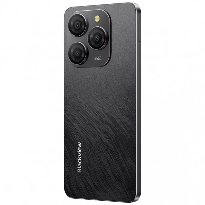 Blackview Shark 9 6.67 collu HD+ IPS 90Hz 8GB RAM 256GB ROM 5000mAh 5G viedtālrunis Melns