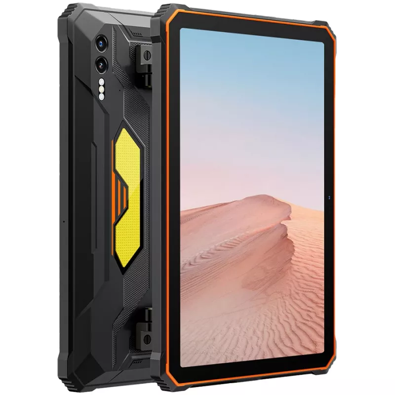 Blackview Rugged Tab Active 10 Pro 10.95 collu FHD+ IPS 1920x1200 90Hz Corning Gorilla Glass 3 12GB/512GB MT6878 Octa-core 2.5GHz 50MP priekšējā/108MP+20MP aizmugurējā kamera infrasarkanā nakts redzamība 30000mAh bez lādētāja Android 14 līdz 15 NFC kempin