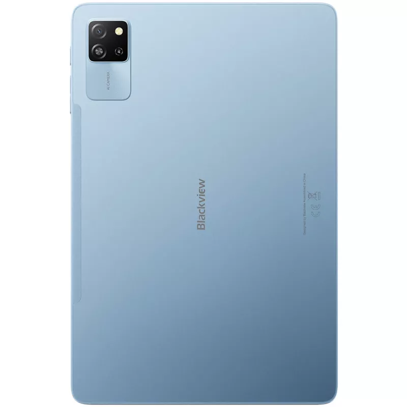 Blackview Tab 60 Pro SET LTE 10.1 collu HD+IPS 800x1280 60Hz 8GB/128GB, Octa-core T606 1.6GHz Priekšējā kamera 5MP Aizmugurējā kamera 8MP Akumulators 7700mAh + Lādētājs USB Type-C kabelis SIM rīks Plēve Maciņš Pasīvais irbulis Pele Tastatūra EN Android 15