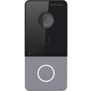 Hikvision DS-KV6113-PE1(C) durvju stacija - 2MP HD, PoE, IP65, IK08, melna