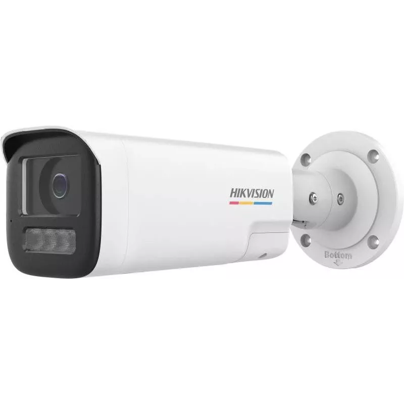 Hikvision DS-2CD1B47G3H-LIUF/SRB(2.8mm) 4MP ColorVu IP kamera ar baltu gaismu, iebūvētu mikrofonu, MicroSD, PoE