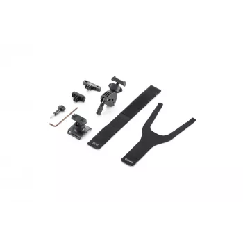DJI Osmo Action Road Cycling Kit (Chest Strap, Handlebar Mount, Adhesive Mounts) - Black