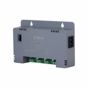 Dahua PFM344D-4CH-EN Barošanas bloks, 12V DC, 4 kanāli, 48W, sienas stiprinājums