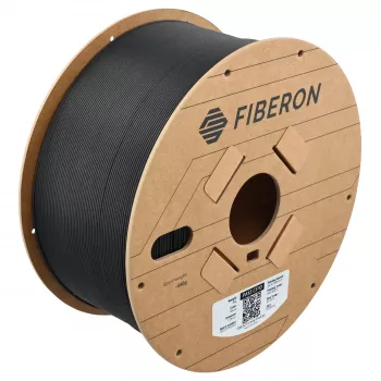 Polymaker Fiberon PA12-CF10 3D printera kvēldiegs, 1,75 mm, 3 kg, melns (FG04002)