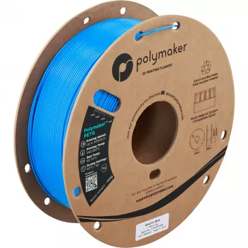 Polymaker PETG 3D printera filamenta, 1,75 mm, 1 kg, Electric Blue (PB05012)