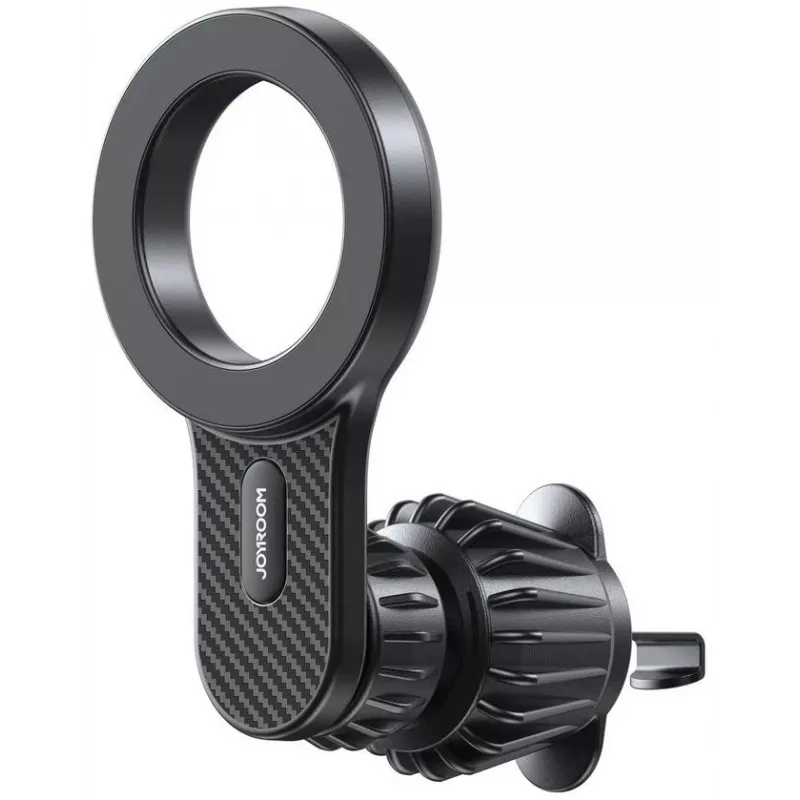 Joyroom JR-ZS355 MagSafe magnētiskais auto turētājs iPhone, ventilācijas atveres klips, melns