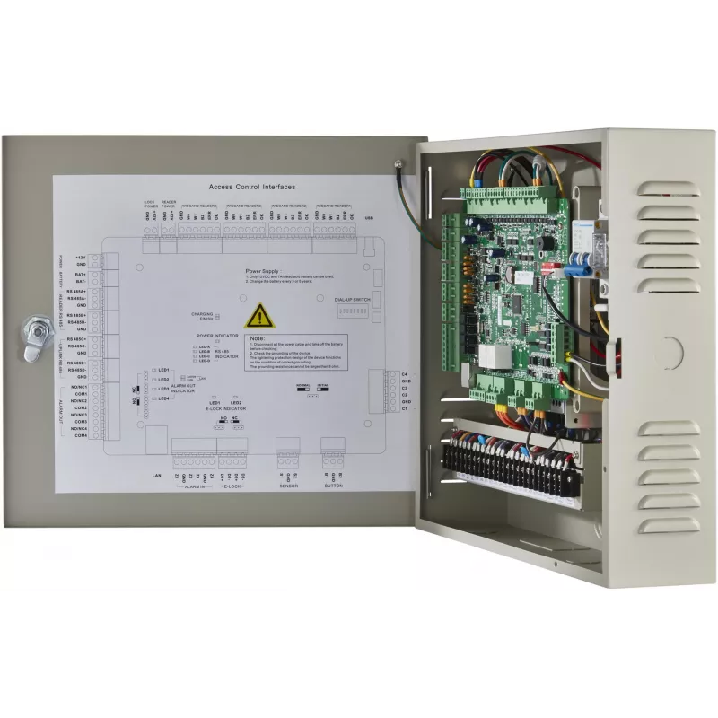 Hikvision DS-K2602T Access Controller, 2-Door, TCP/IP, RS-485, Wiegand