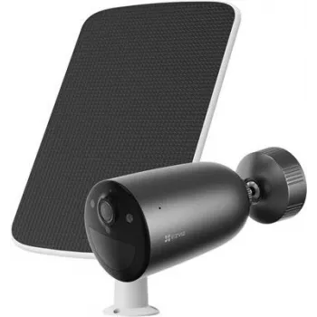 EZVIZ EB3 3MP bezvadu IP kamera ar saules paneli, USB-C, krāsu nakts redzamība, divvirzienu audio, IP65, 5200mAh akumulators