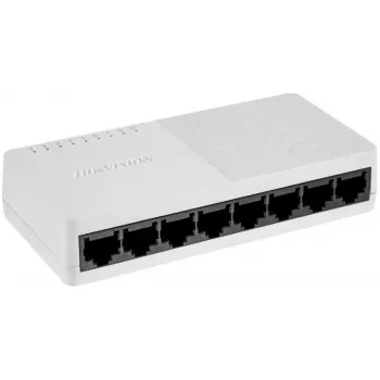 Hikvision DS-3E0108D-O Nepārvaldāms slēdzis 8 porti 10/100 Mbps galddatoram