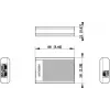 Hikvision DS-3E0503DP-E/R PoE Repeater, 1x PoE Input, 2x PoE Output, 10/100 Mbps, Metal Housing