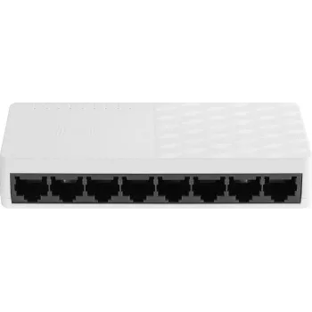 Hilook by Hikvision SW-08-D 8-Port Unmanaged Fast Ethernet Switch