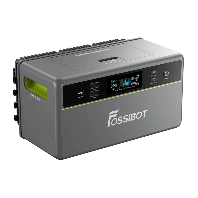 FOSSIBOT FBP1200 1200W Portable Power Station (Green)