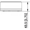 Hikvision DS-1280ZJ-S-Y(O-STD) Savienojuma kārba / Montāžas adapteris - Balts